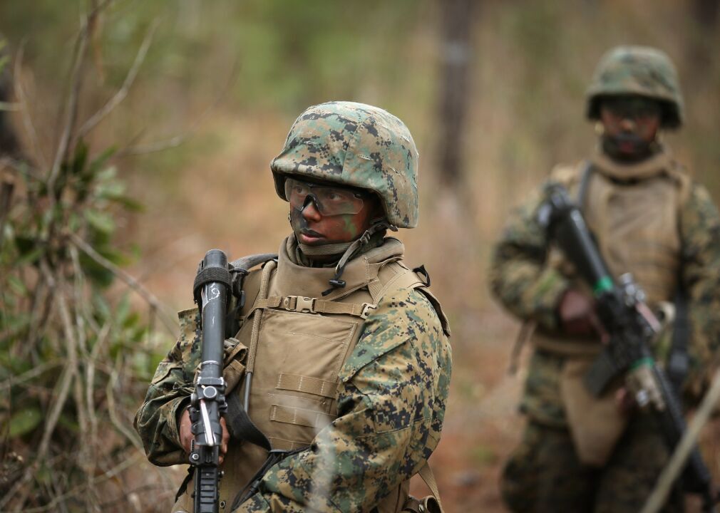 2013: Integrating women in combat roles